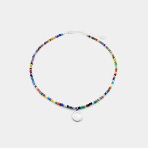 Get Back Necklaces Rainbow Bead Choker